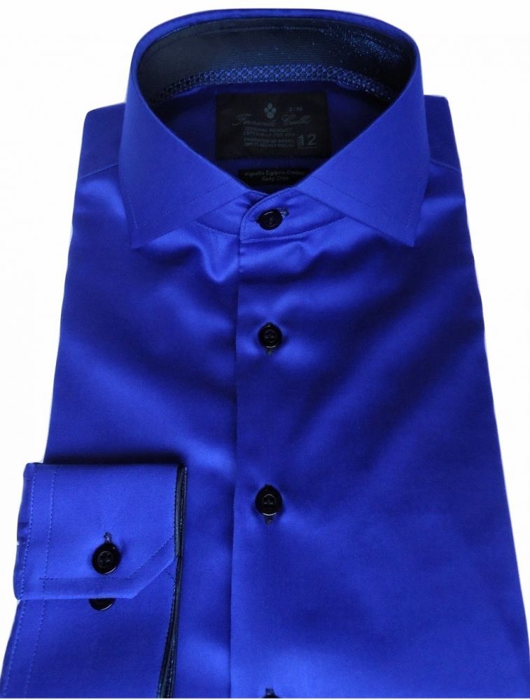 camisa azul royal