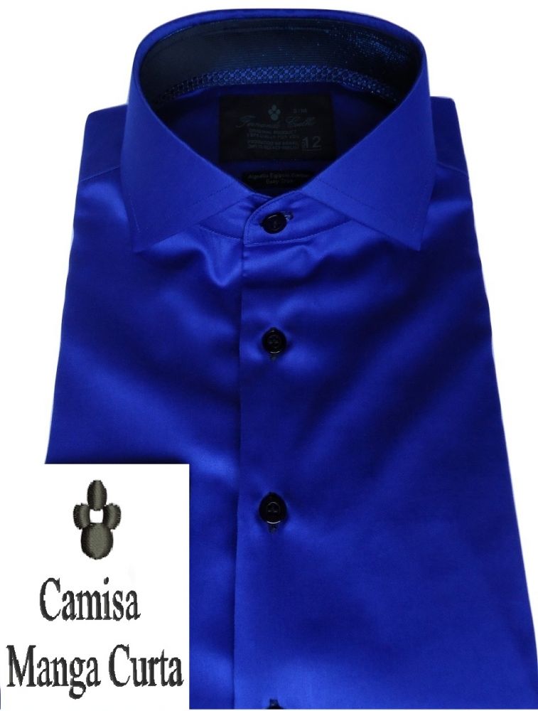 camisa manga curta algodão
